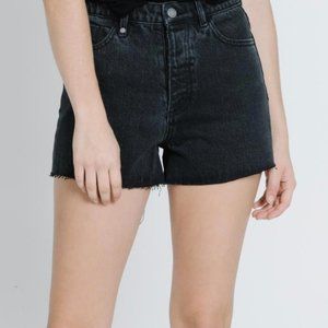 Thrills Black Mom Shorts